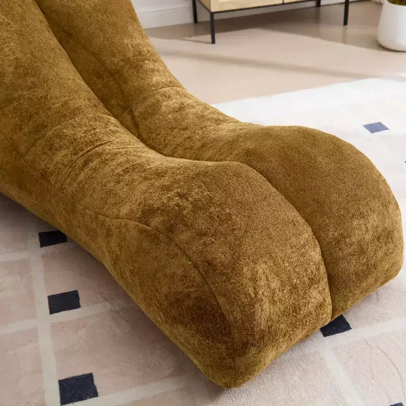 Creative bean bag sofa chair for adults, filled with high-quality, plump and elastic sponge, fitting body curves and providing gentle support