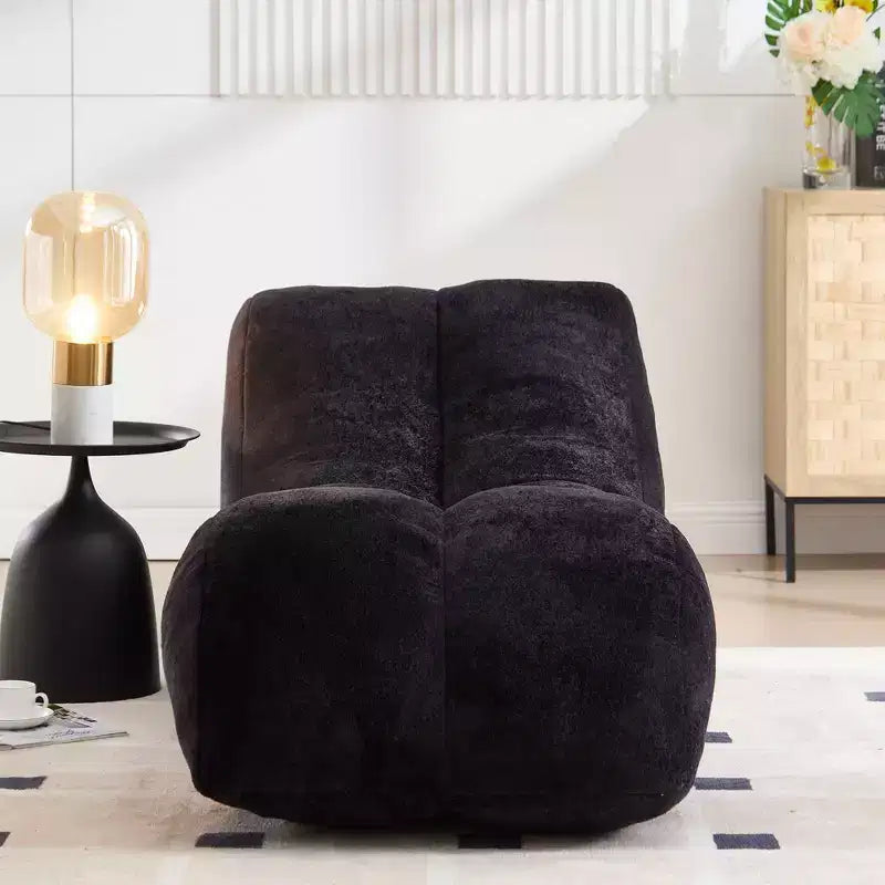 Creative bean bag sofa chair for adults, filled with high-quality, plump and elastic sponge, fitting body curves and providing gentle support