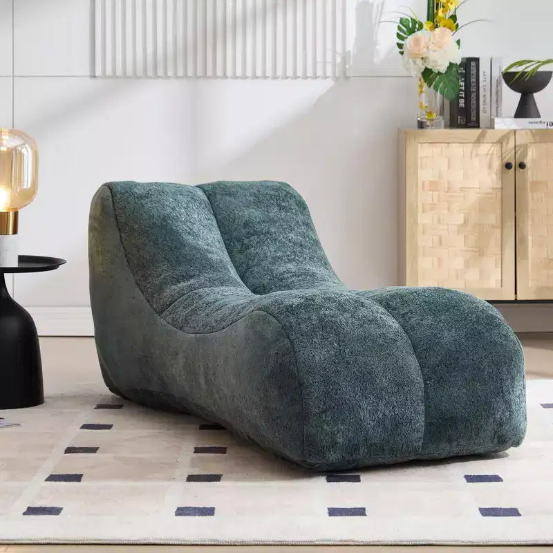 Creative bean bag sofa chair for adults, filled with high-quality, plump and elastic sponge, fitting body curves and providing gentle support