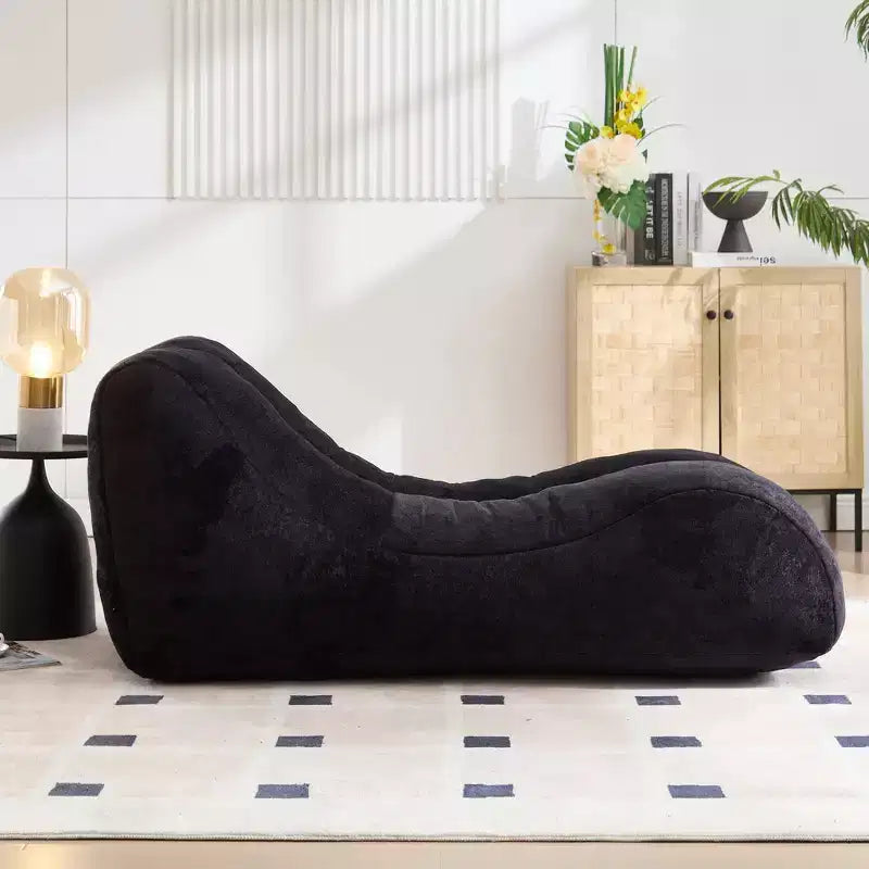 Creative bean bag sofa chair for adults, filled with high-quality, plump and elastic sponge, fitting body curves and providing gentle support
