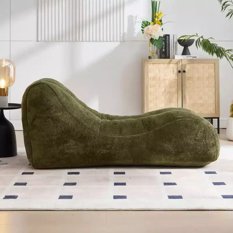 Creative bean bag sofa chair for adults, filled with high-quality, plump and elastic sponge, fitting body curves and providing gentle support