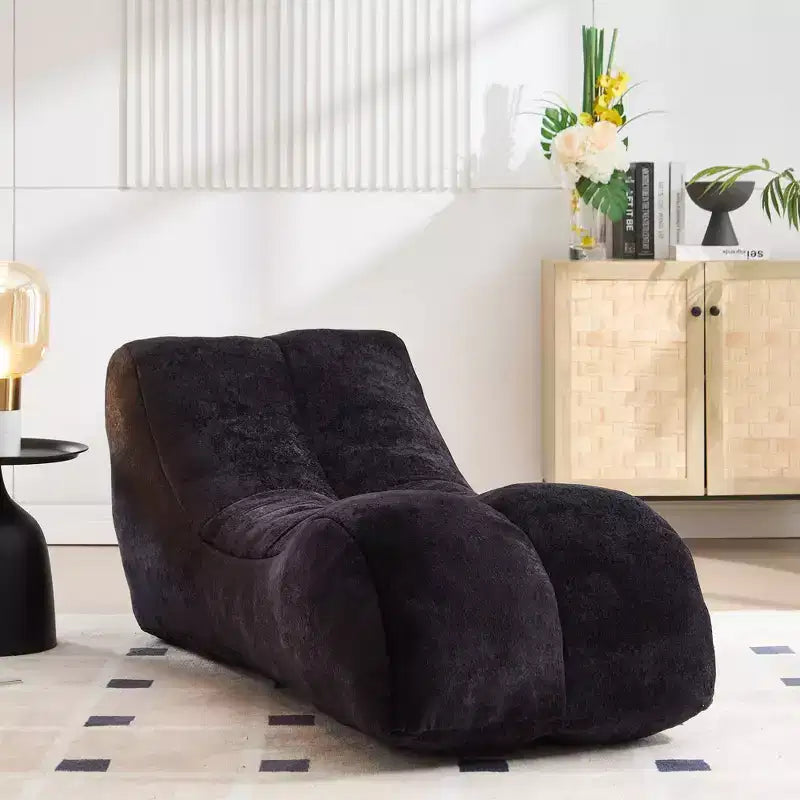 Creative bean bag sofa chair for adults, filled with high-quality, plump and elastic sponge, fitting body curves and providing gentle support