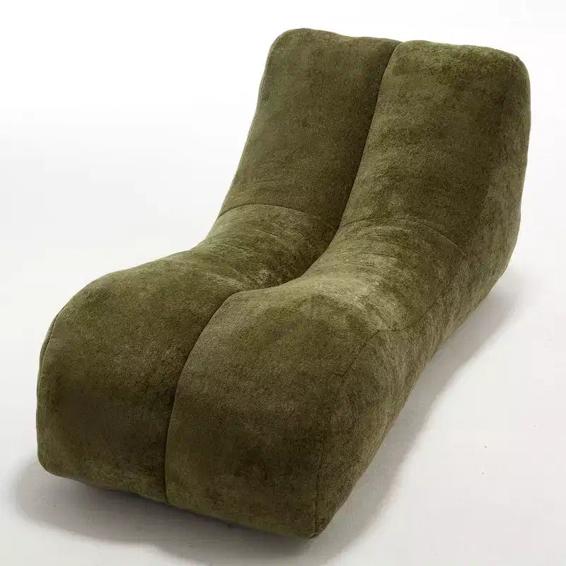 Creative bean bag sofa chair for adults, filled with high-quality, plump and elastic sponge, fitting body curves and providing gentle support