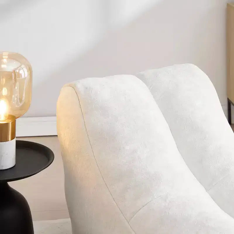 Creative bean bag sofa chair for adults, filled with high-quality, plump and elastic sponge, fitting body curves and providing gentle support