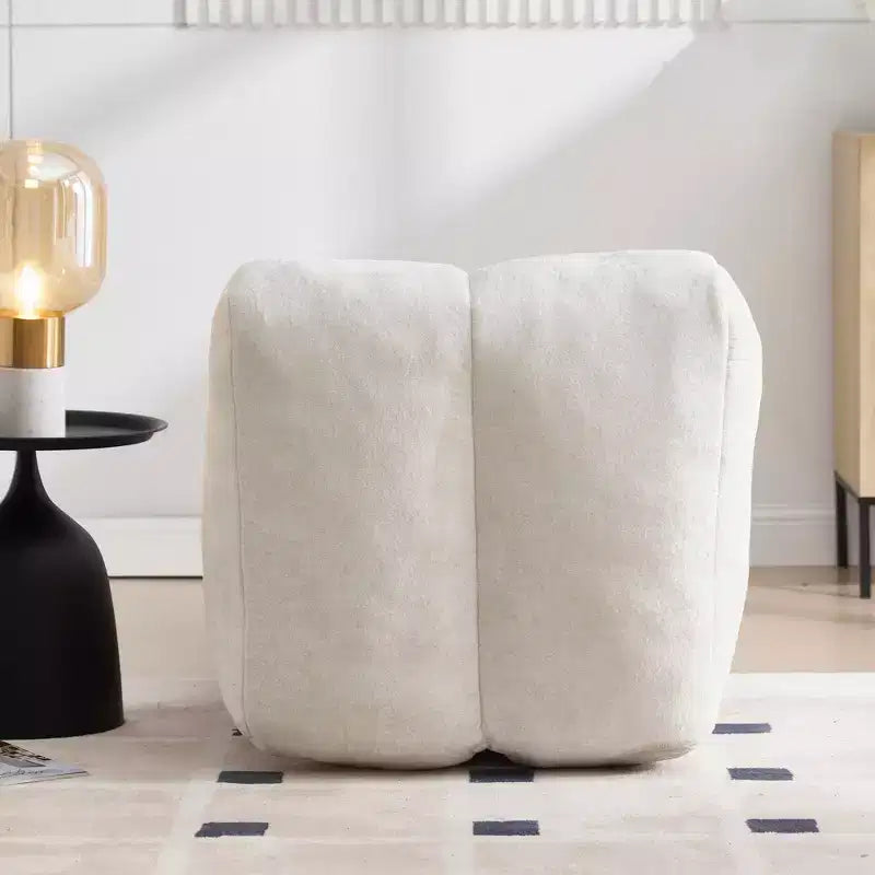 Creative bean bag sofa chair for adults, filled with high-quality, plump and elastic sponge, fitting body curves and providing gentle support
