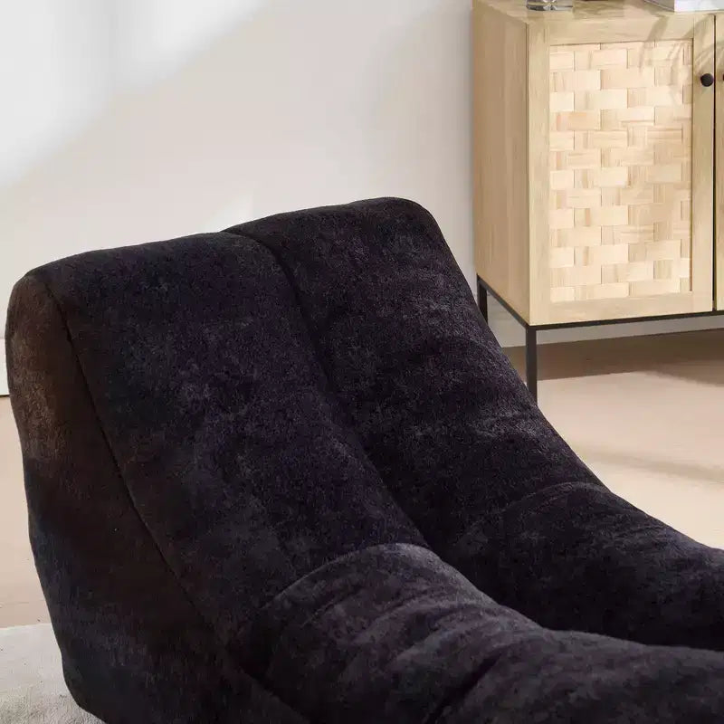 Creative bean bag sofa chair for adults, filled with high-quality, plump and elastic sponge, fitting body curves and providing gentle support