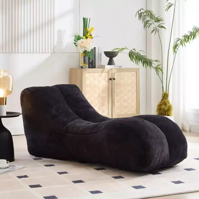 Creative bean bag sofa chair for adults, filled with high-quality, plump and elastic sponge, fitting body curves and providing gentle support