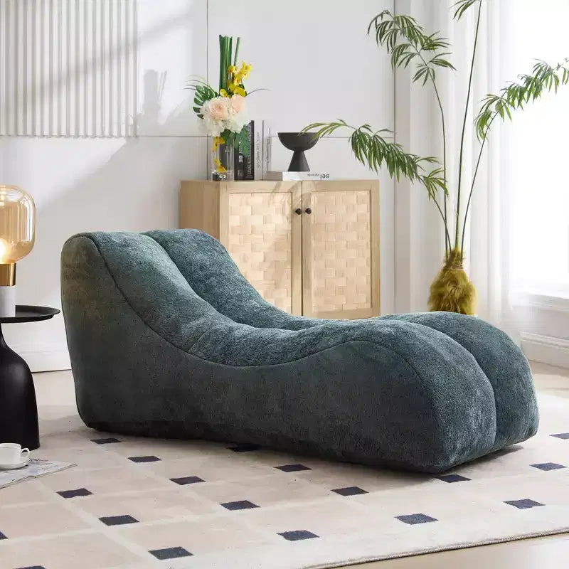 Creative bean bag sofa chair for adults, filled with high-quality, plump and elastic sponge, fitting body curves and providing gentle support