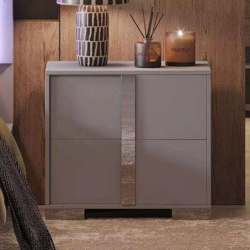 Okak Elegant 6-Drawer Bedroom Dressers with Unique Metal Handle, Mirrored Storage Cabinet,Chest of Drawers for Living Room,Entryway