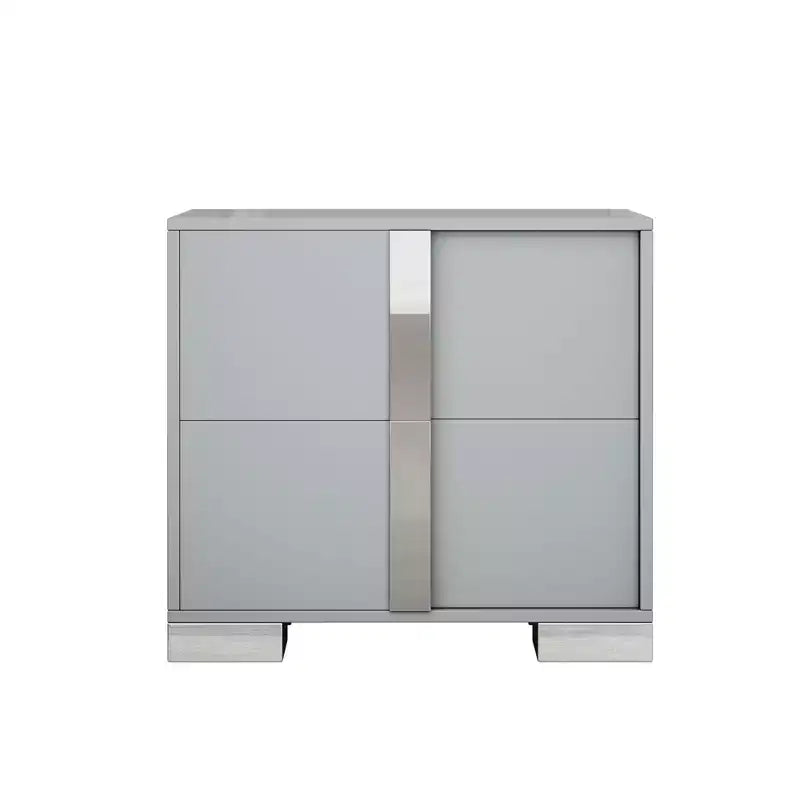 Okak Elegant 6-Drawer Bedroom Dressers with Unique Metal Handle, Mirrored Storage Cabinet,Chest of Drawers for Living Room,Entryway