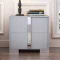 Okak Elegant 6-Drawer Bedroom Dressers with Unique Metal Handle, Mirrored Storage Cabinet,Chest of Drawers for Living Room,Entryway
