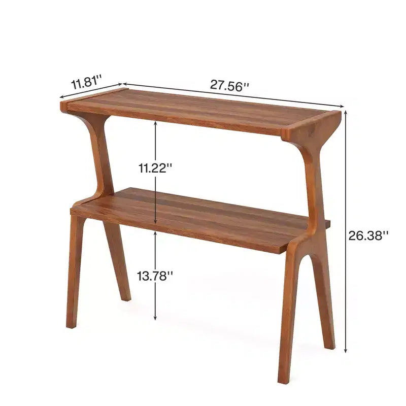 MAYEERTY 19.7 Round End Table, White Faux Marble Top Gold O-Shaped Metal Frame Nightstand