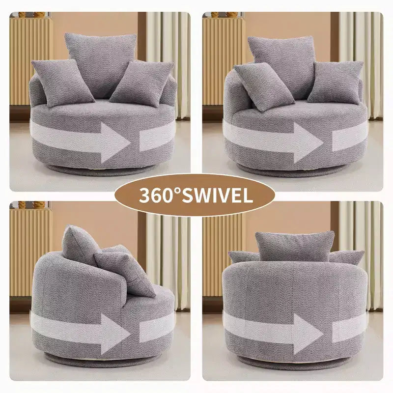 Whisen Swivel Compression Chair