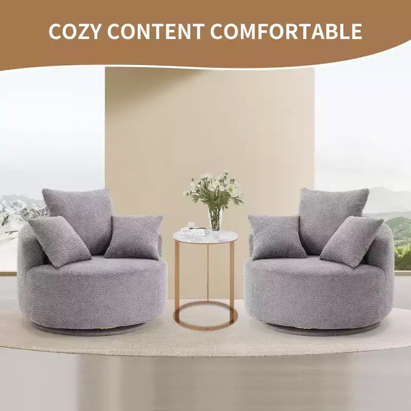 Whisen Swivel Compression Chair
