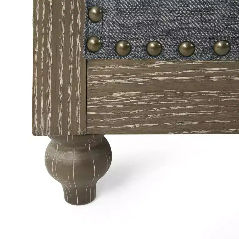 Christopher Knight Home Voll Chesterfield Fabric Tufted Club Chairs with Nailhead Trim (Set of 2)