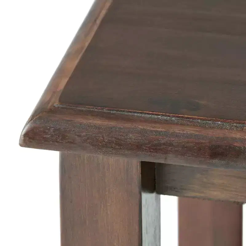 Christopher Knight Home Ramsey Contemporary Acacia Wood Console Table with Drawers and Open Shelf