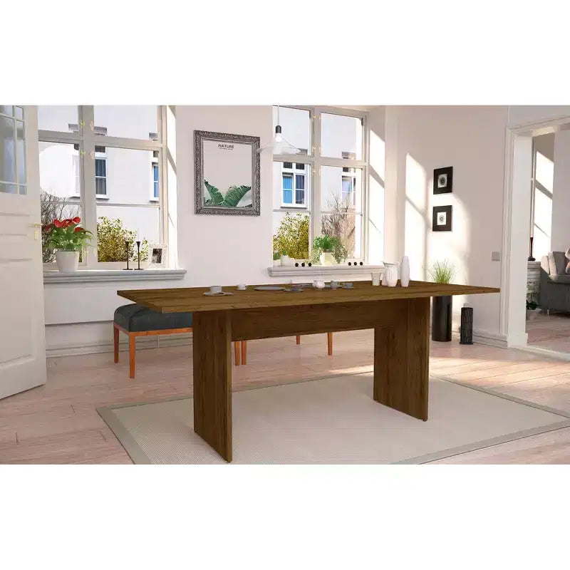 67.91" Nomad Dining Table Natural - Manhattan Comfort