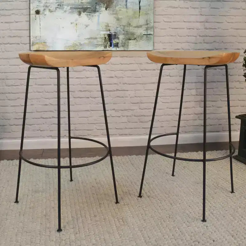 Carolina Living Set of 2 30.5 Bryson Barstools